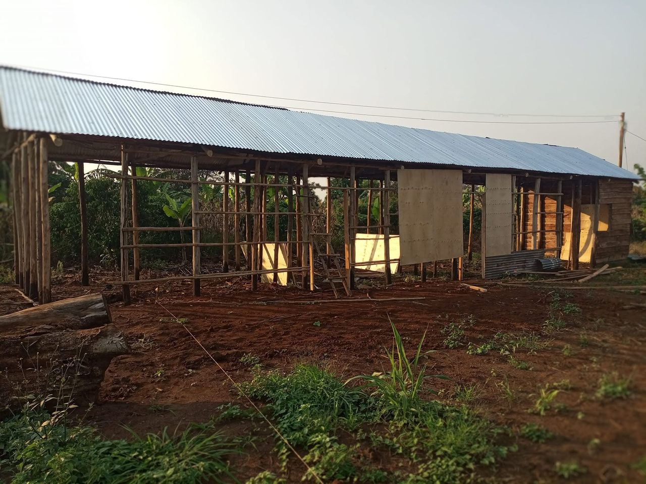 Children at the care center