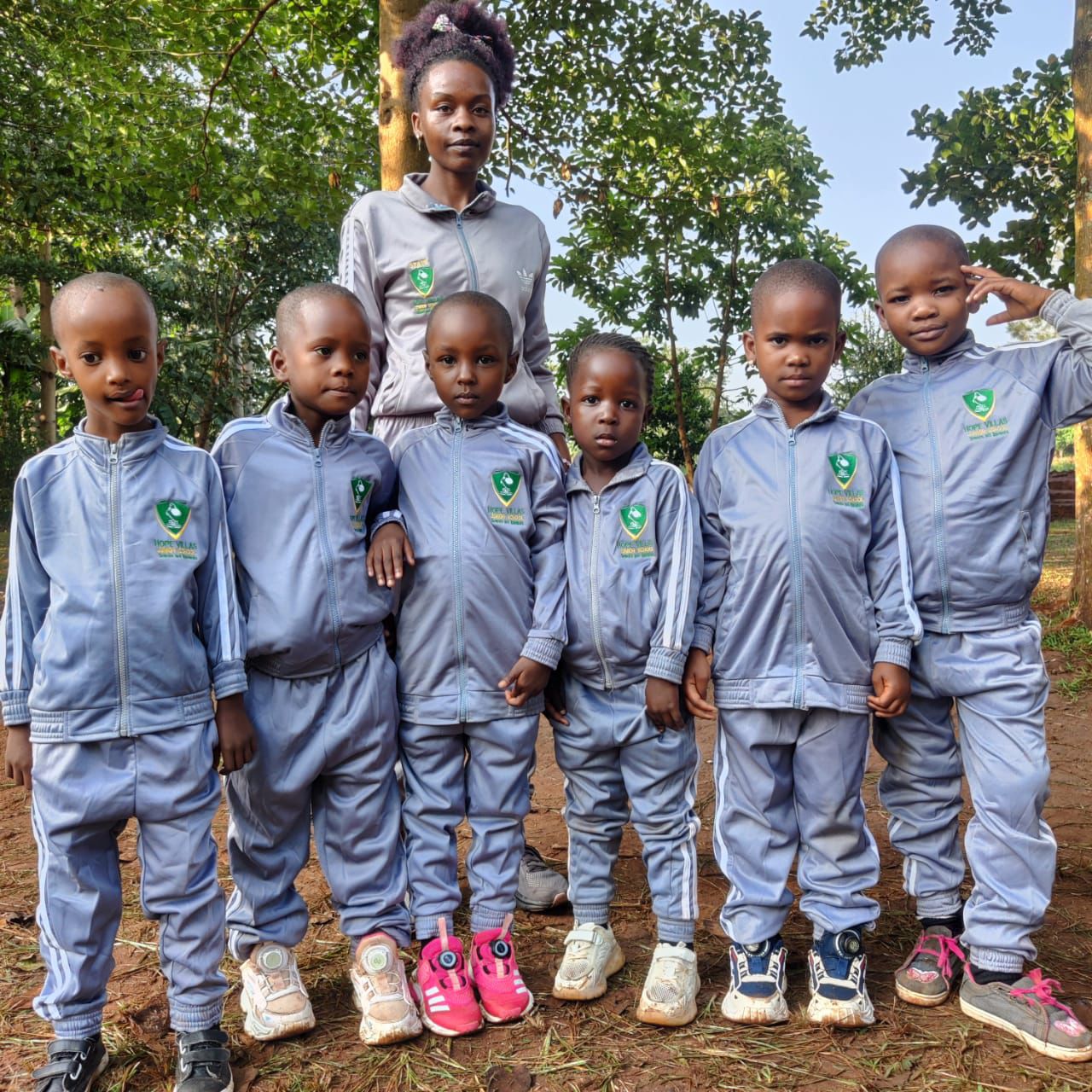 Children cared for at Hope Villas