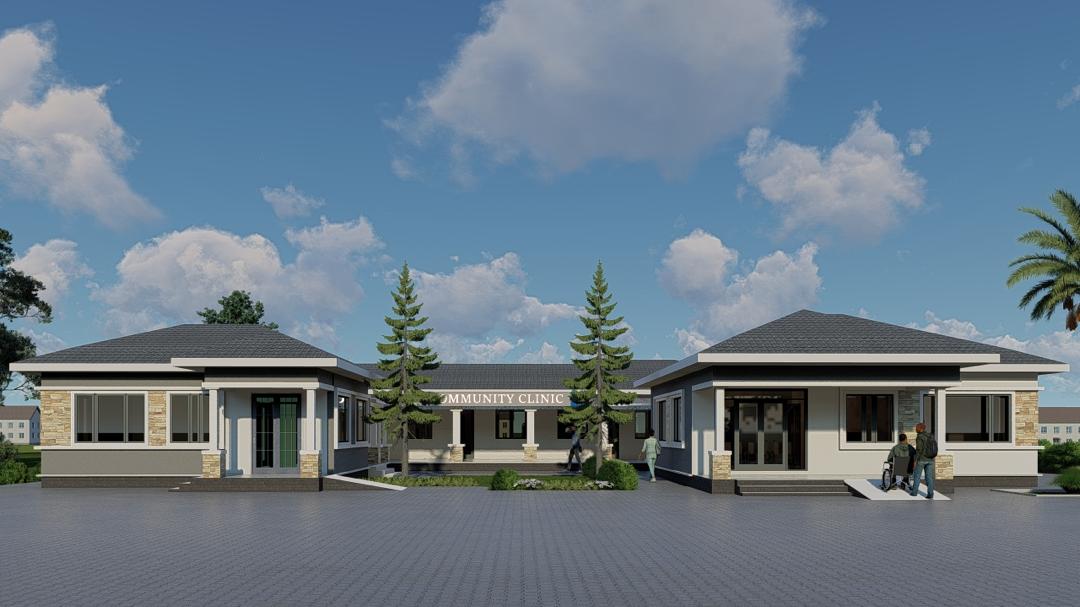 Community clinic rendering