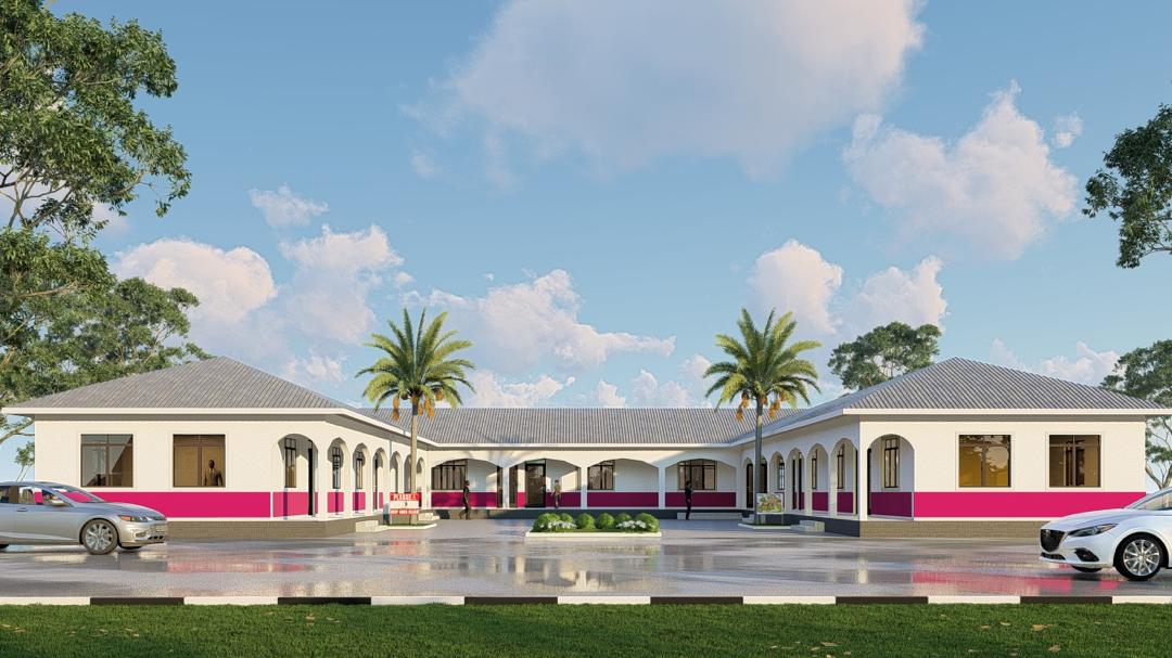 School architectural rendering